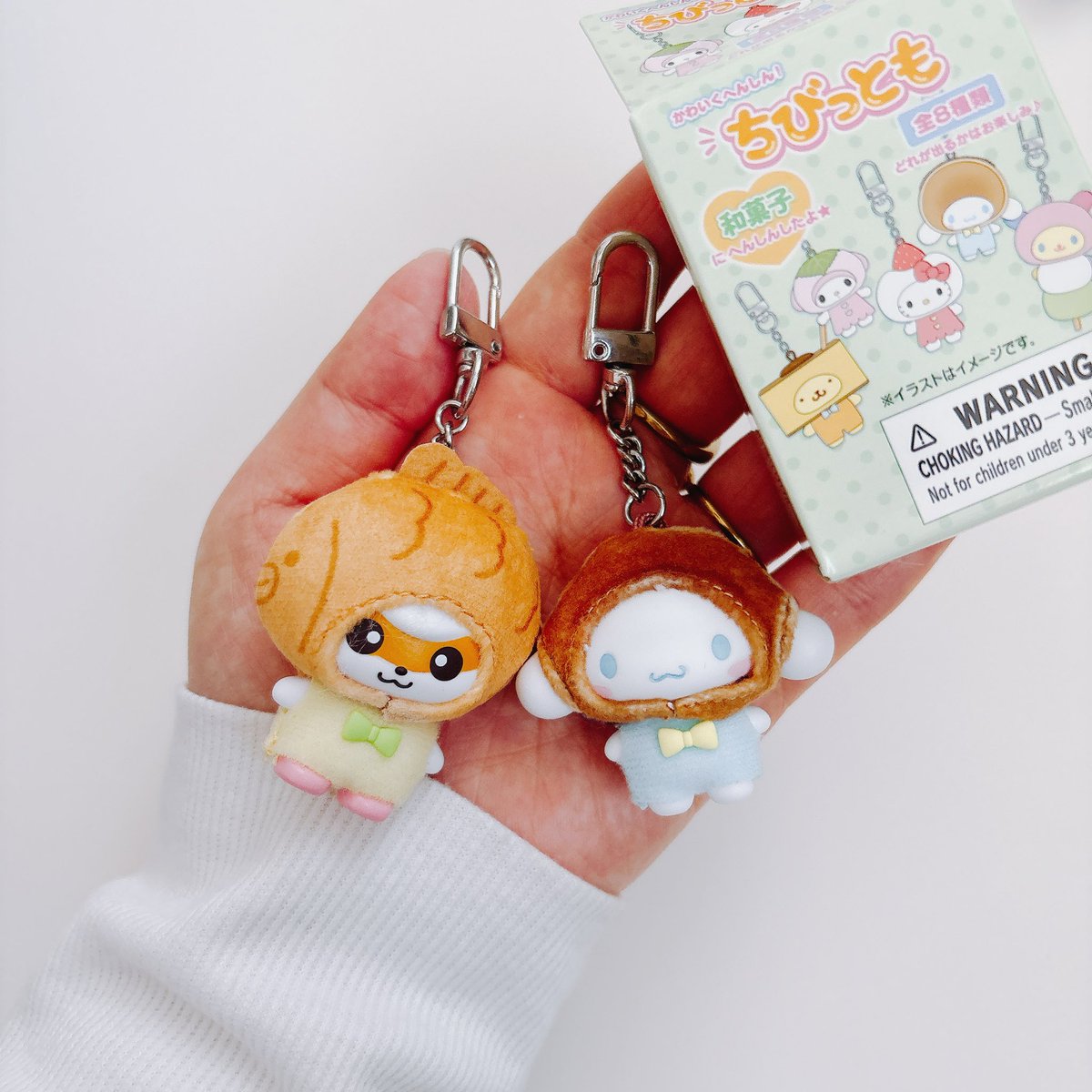 今日発売の新作 ちびっともシリーズ買ってきた🤍雪の精はBOX買いで