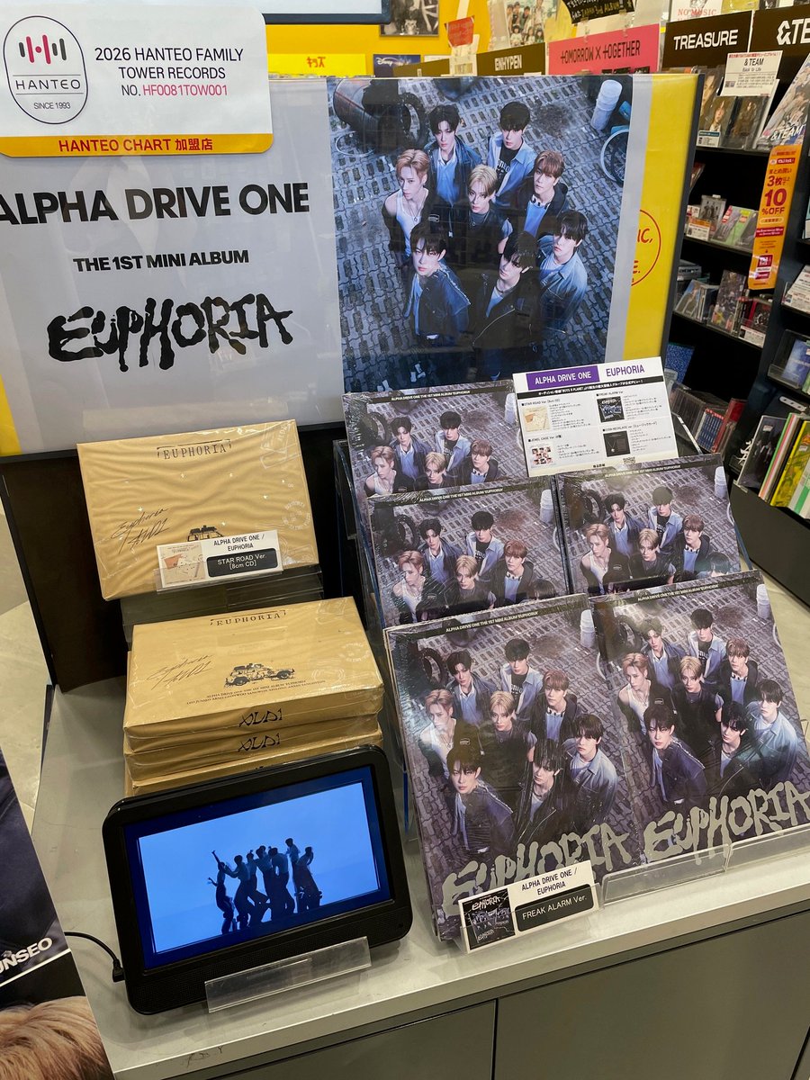 ALPHADRIVEONE】 『EUPHORIA: 1st Mini Album』 ＜STAR ROAD Ver
