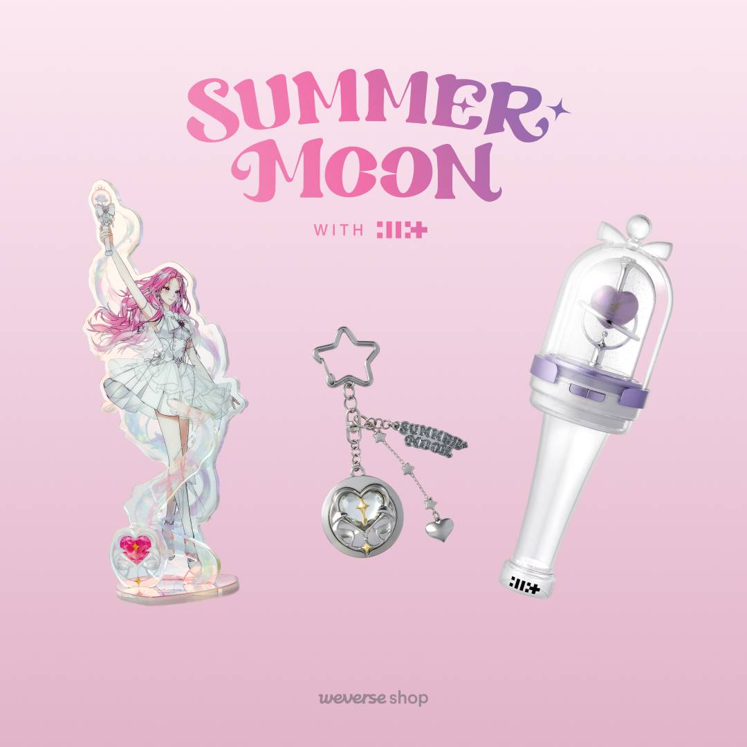 📢SUMMER MOON with ILLIT Official Merch. 予約販売決定