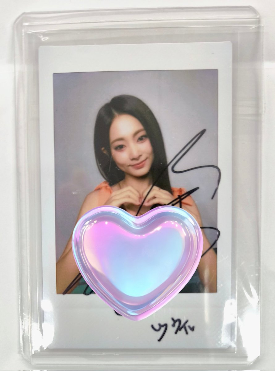 当日発送可能◎TWICE ENEMY タワレコ 直筆サイン入り チェキ ミナ