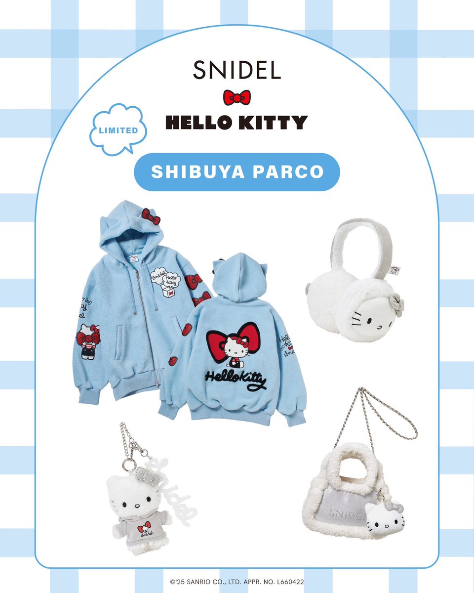 SNIDEL × HELLO KITTY 世界中で愛され続けているハローキティと