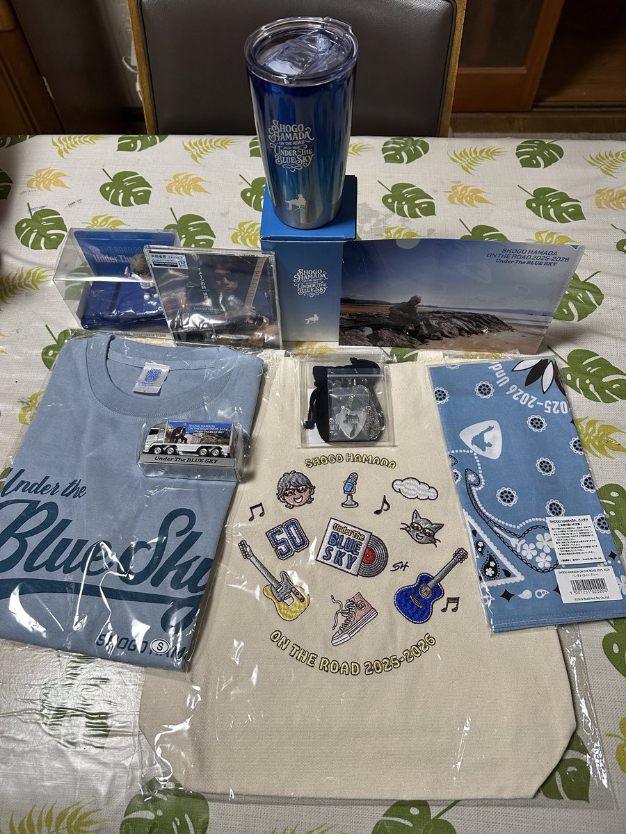 浜田省吾ON THE ROAD2025-2026ツアーグッズ3アイテムセット 浜田省吾ON
