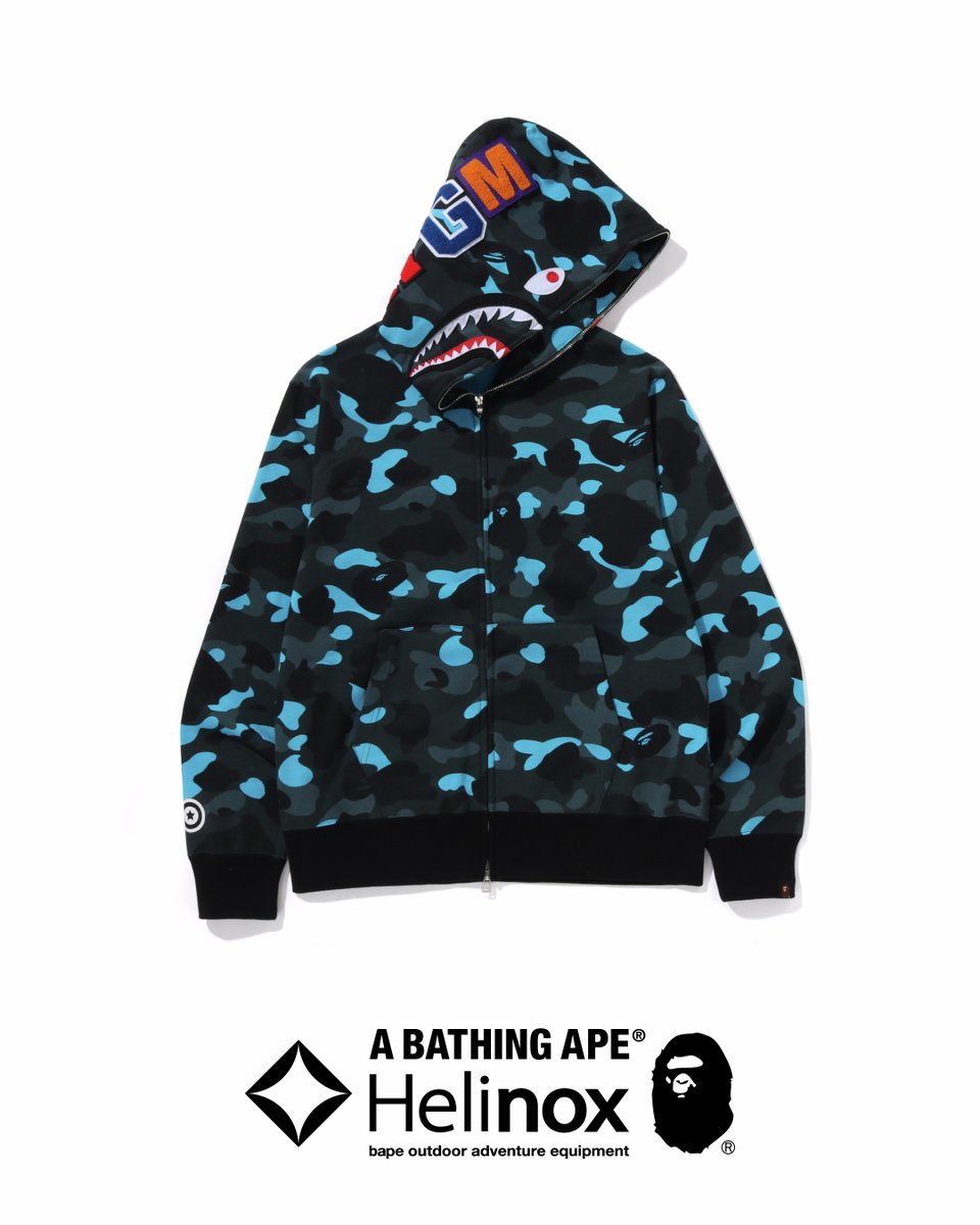 A BATHING APE®︎ unveils a collaboration with @Helinox to