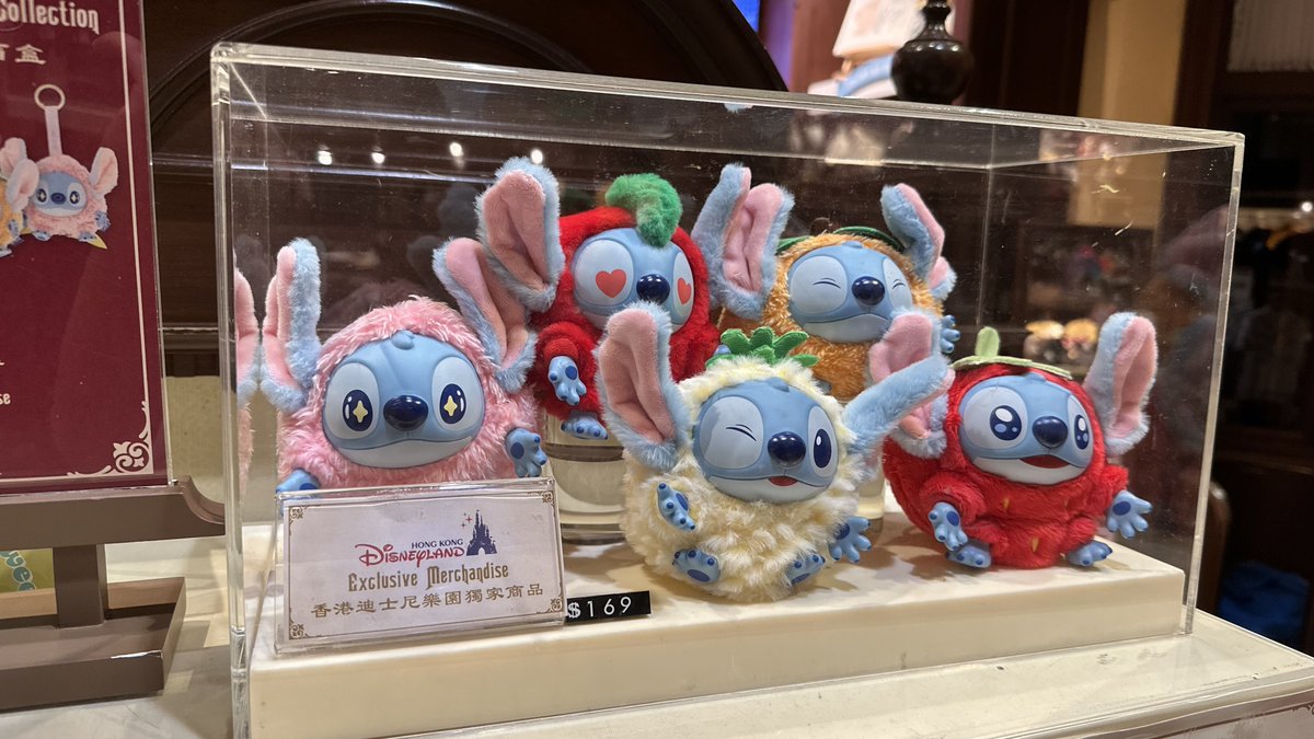 香港ディズニーランド限定 スティッチ「Fruit Frenzy」シリーズが販売