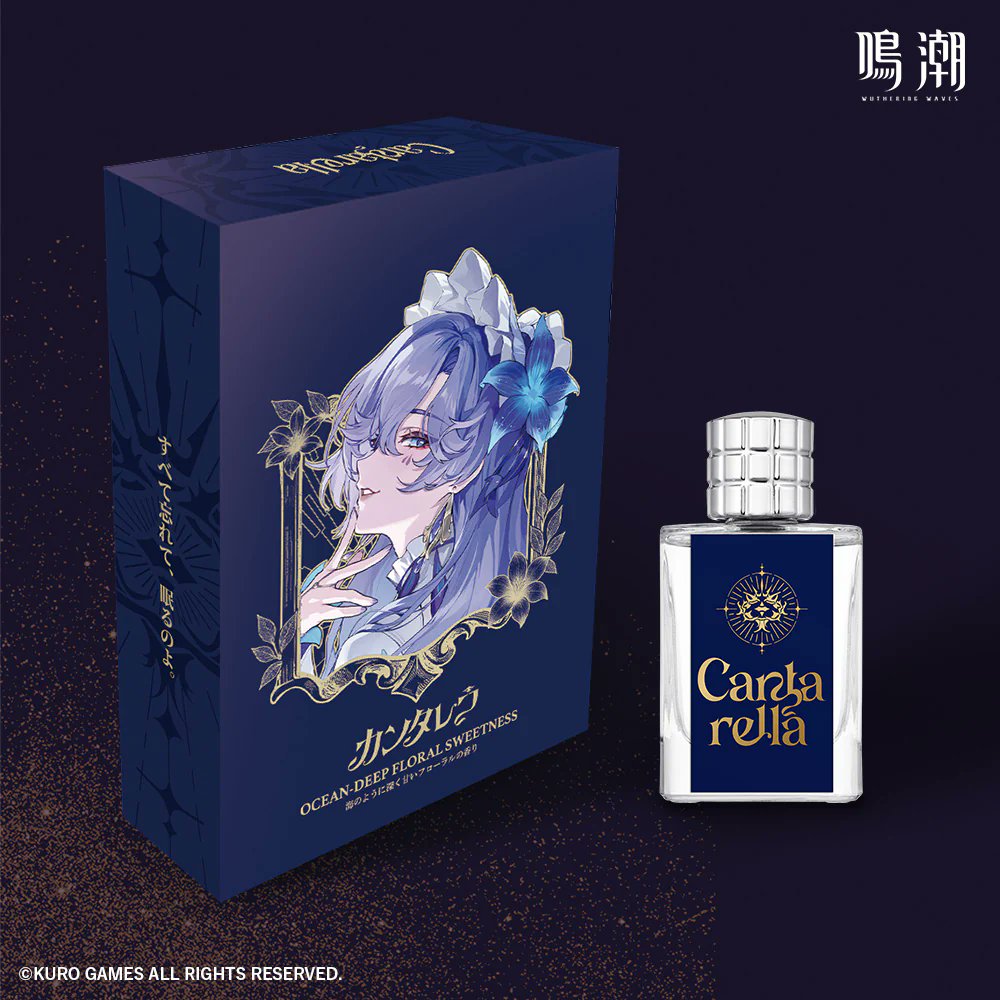 鳴潮×Anideal キャラクターイメージ香水の受注が開始！ フィービー