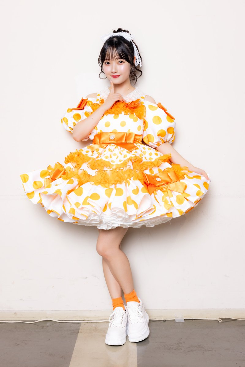 川本笑瑠 しゃぼん玉衣装】 🧡川本笑瑠(Emiru Kawamoto) @emiru_cs0422