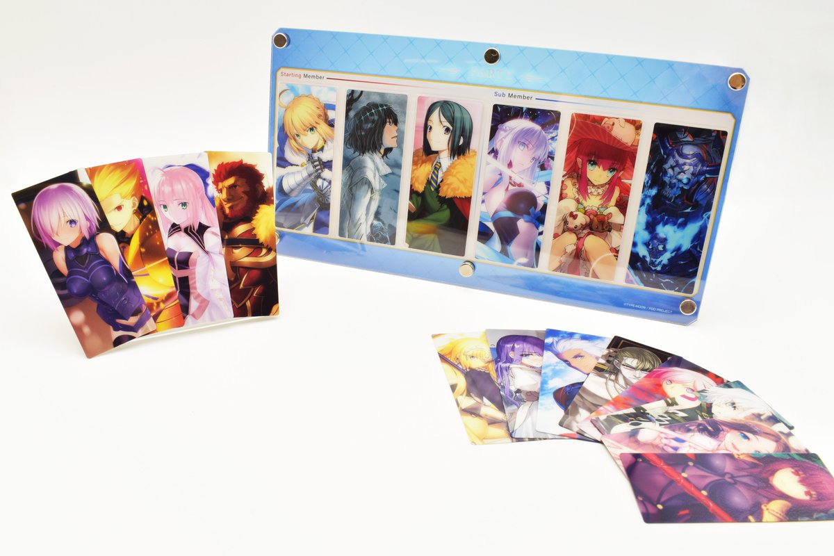 最終再臨展】 ～グッズ情報～ 今回は『編成画面風カードディスプレイ