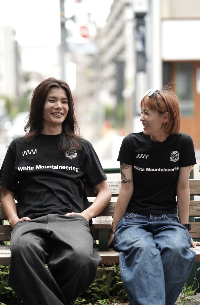 8/16(土)秋田戦にて、#WhiteMountaineering と北海道コンサドーレ札幌