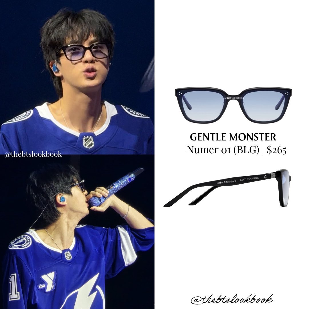 ジン君、サウチェと同じサングラス😎 顔が小さくて、メガネが大きく