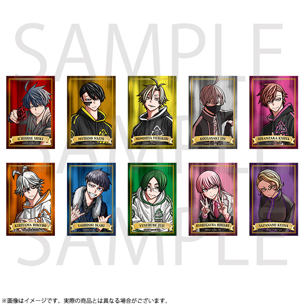 2024年冬のコミケグッズ特別販売】 「桃源暗鬼」よりトレーディング