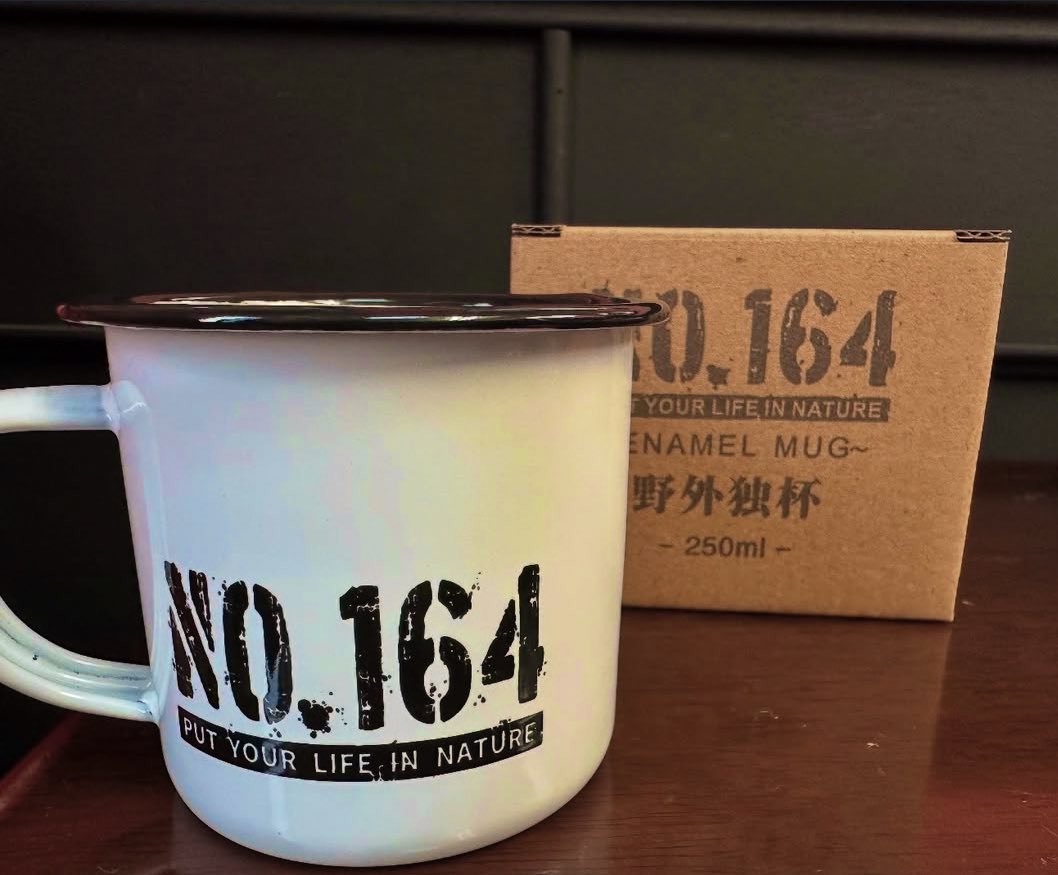 本日8月27日19:30より‼️ NO.164 『野外独杯』再販します😊 ⚫︎購入先