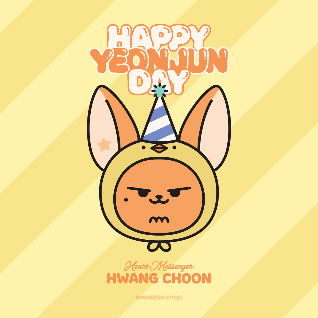 HAPPY YEONJUN DAY] Heart Messenger : HWANG CHOON予約販売決定