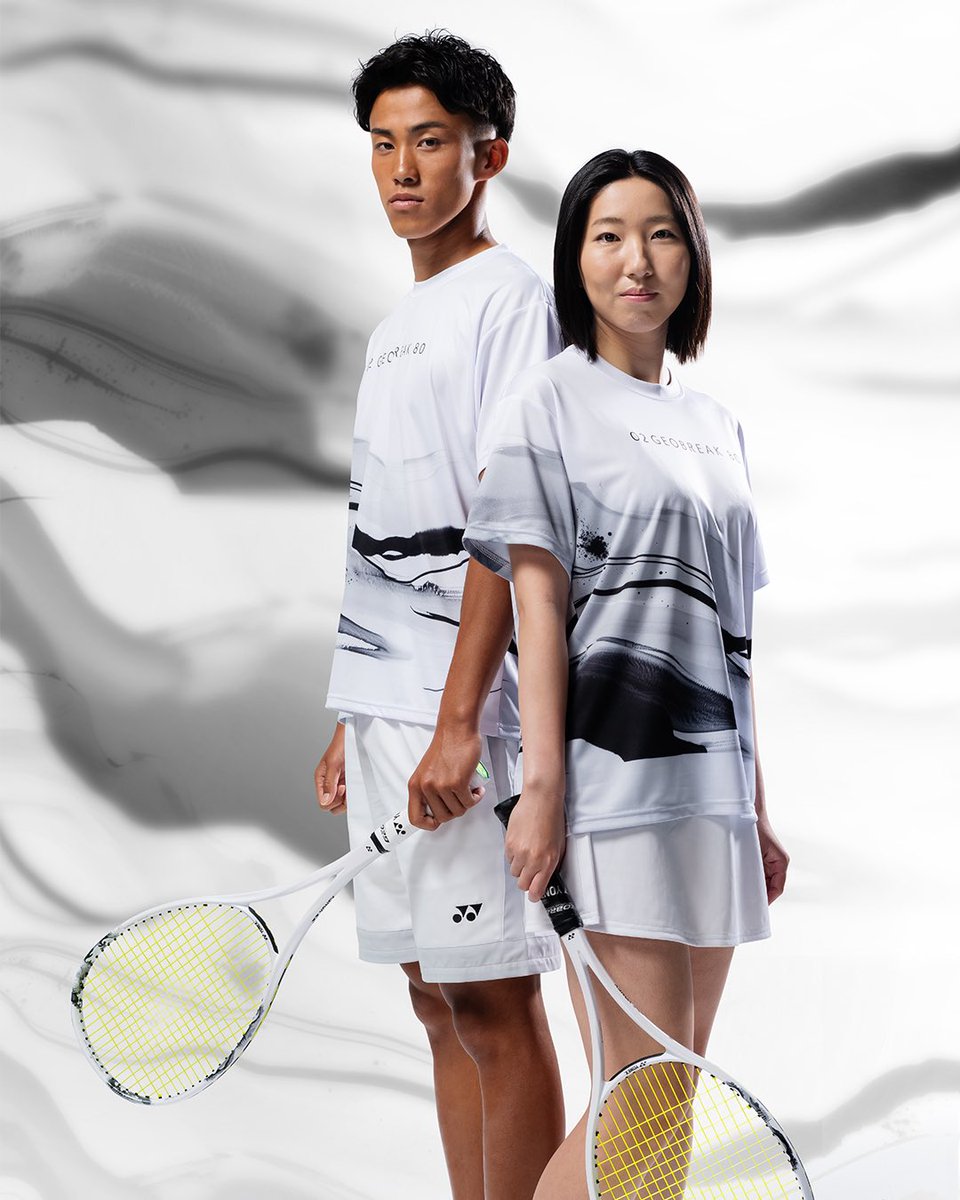 Tシャツ Lサイズ 02GEOBREAK ホワイト 80 YONEX