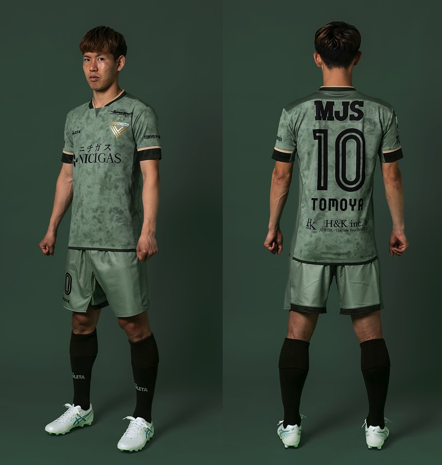 東京ヴェルディ 2024 3rdユニフォーム発表。 TOKYO URBAN CROSS