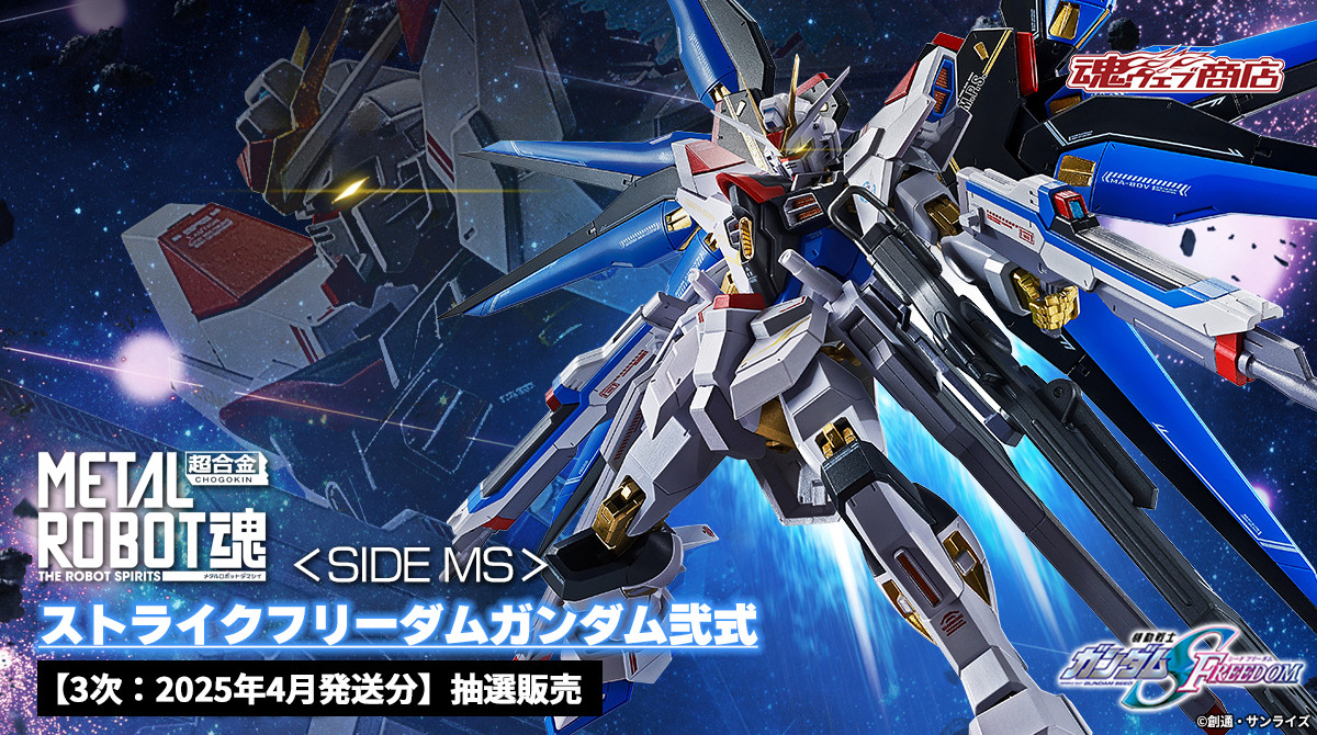 抽選販売】METAL ROBOT魂 ＜SIDE MS＞ ストライクフリーダムガンダム