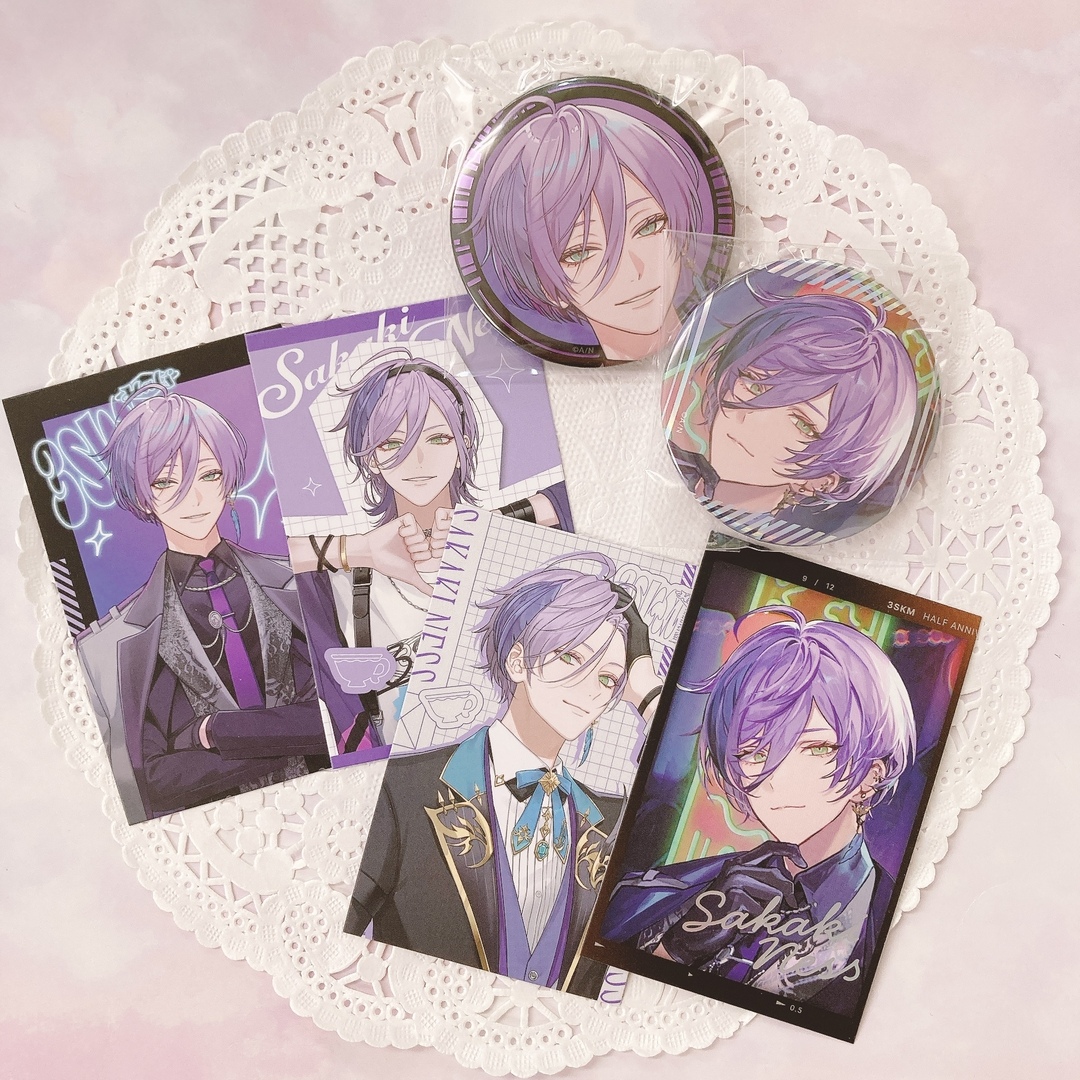 にじさんじ TDCA 缶バッジ アクスタ にじぱぺ 榊ネス にじさん