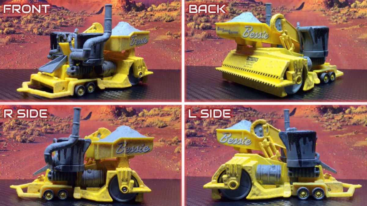 MATTEL CARS (2010): BESSIE 新年一発目のカーズレビュー、今年は鬼