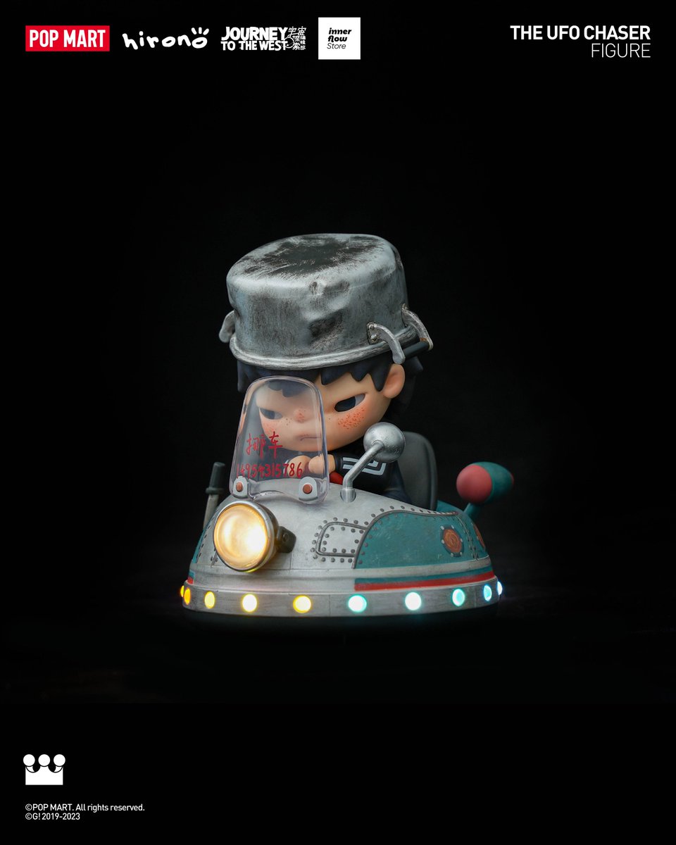 THE UFO CHASER Hirono × Journey to the West 頭に鍋を乗せたHIRONO
