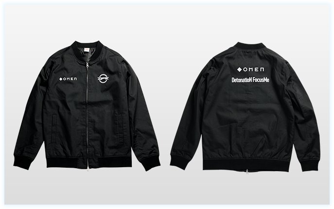 OMEN × #DFM コラボパッケージ購入でもらえる🎁 1️⃣ステッカー