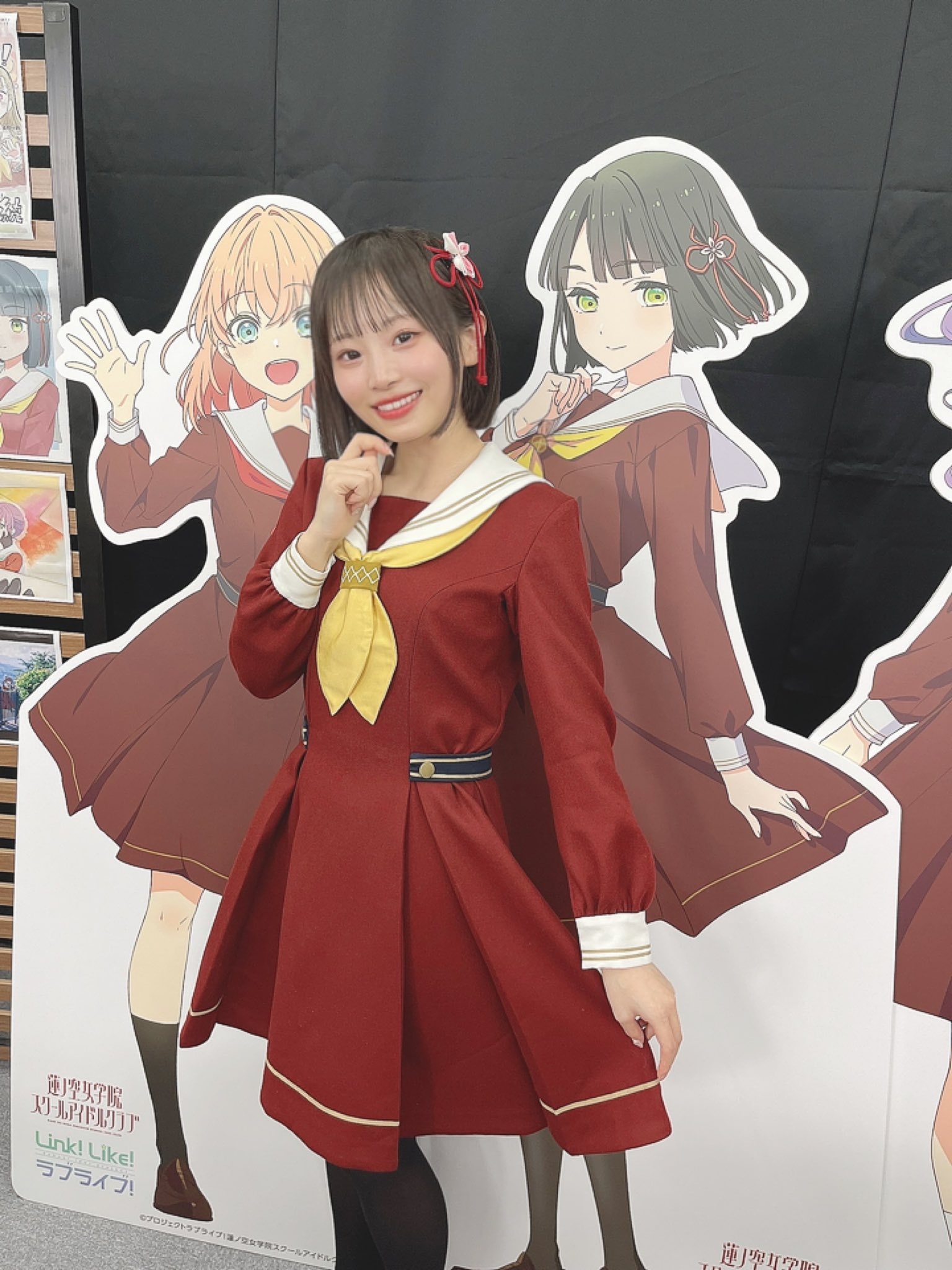 ラブカ PE+ 蓮ノ空 櫻井陽菜 キャストサイン入りエネルギーカード ラブ