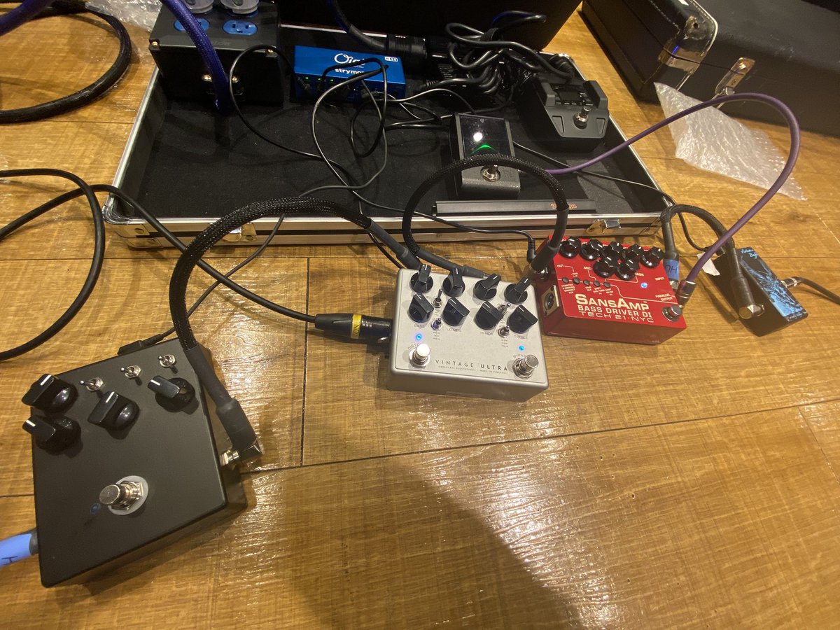 遂に「Gravel Storm Bass Overdrive」投入 普段はダークグラスの