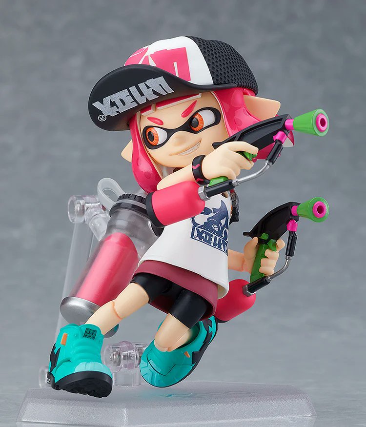 figma Splatoon ボーイ DXエディション』と『figma Splatoon ガール DX