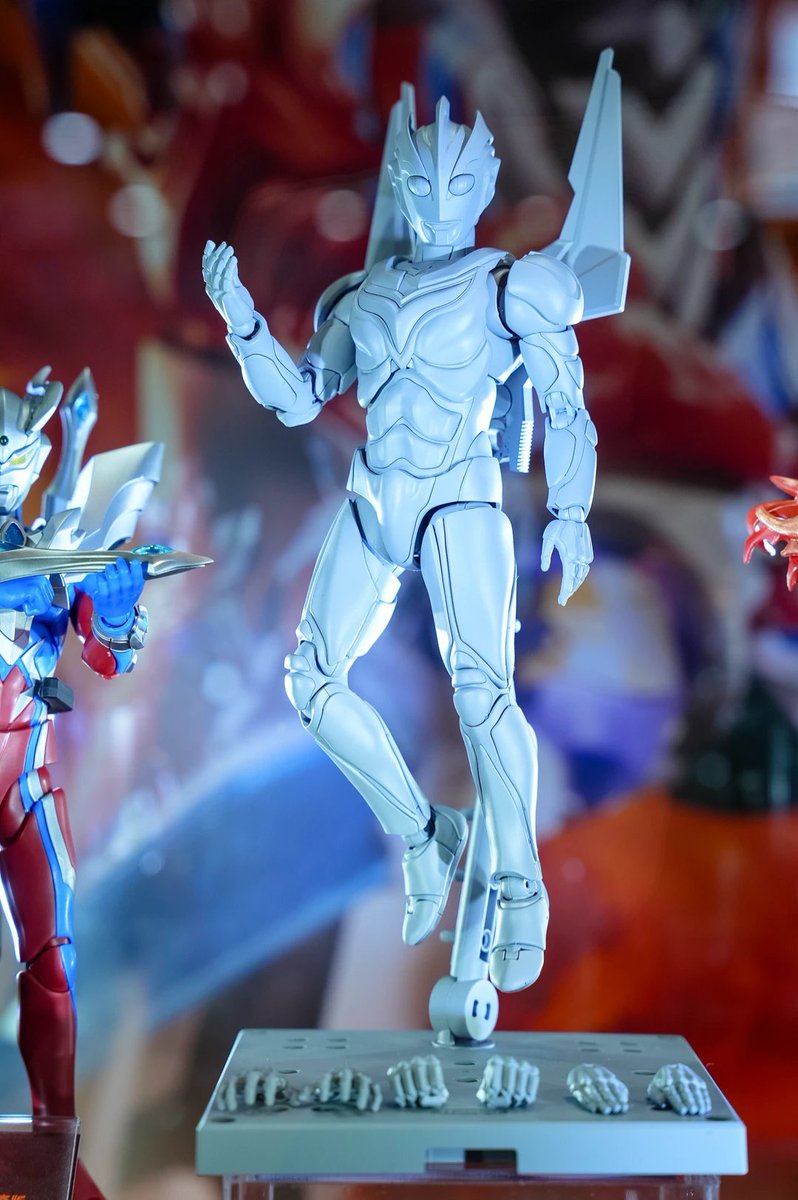 布鲁可Blokees LEGEND ウルトラマンノア 参考展示！ 発光ギミック内蔵