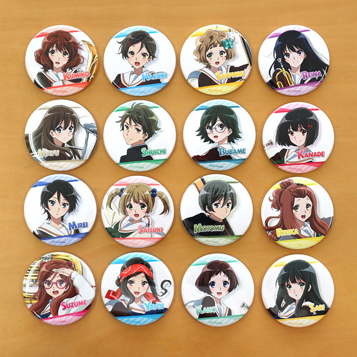 響け！ユーフォニアム3】 「缶バッジコレクション」好評販売中！ 57mm