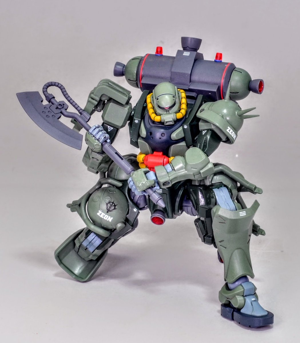 バーニィ！もう戦わなくていいんだ！！」 HG 1/144 軍警ザク改造 MS