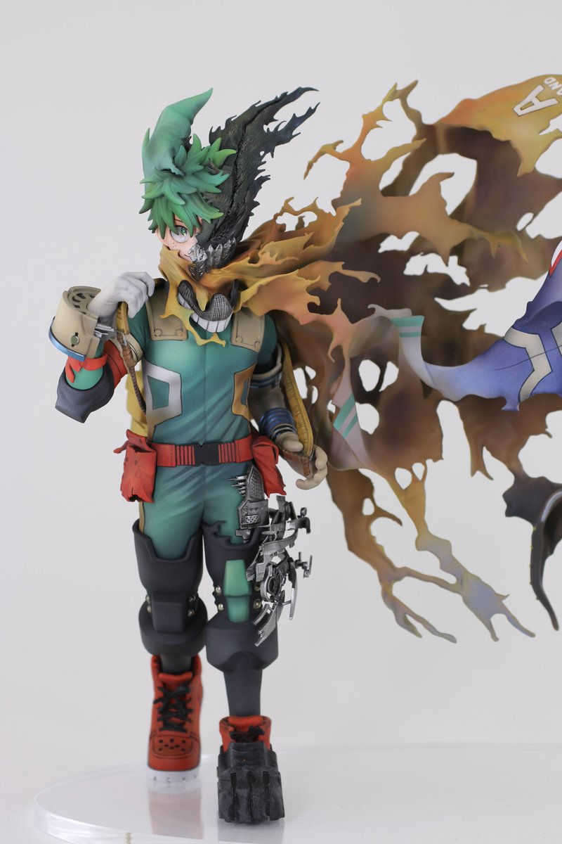 kino様 原型(@feign0000 ) 公式イラスト集表紙『緑谷出久』 展示見本の