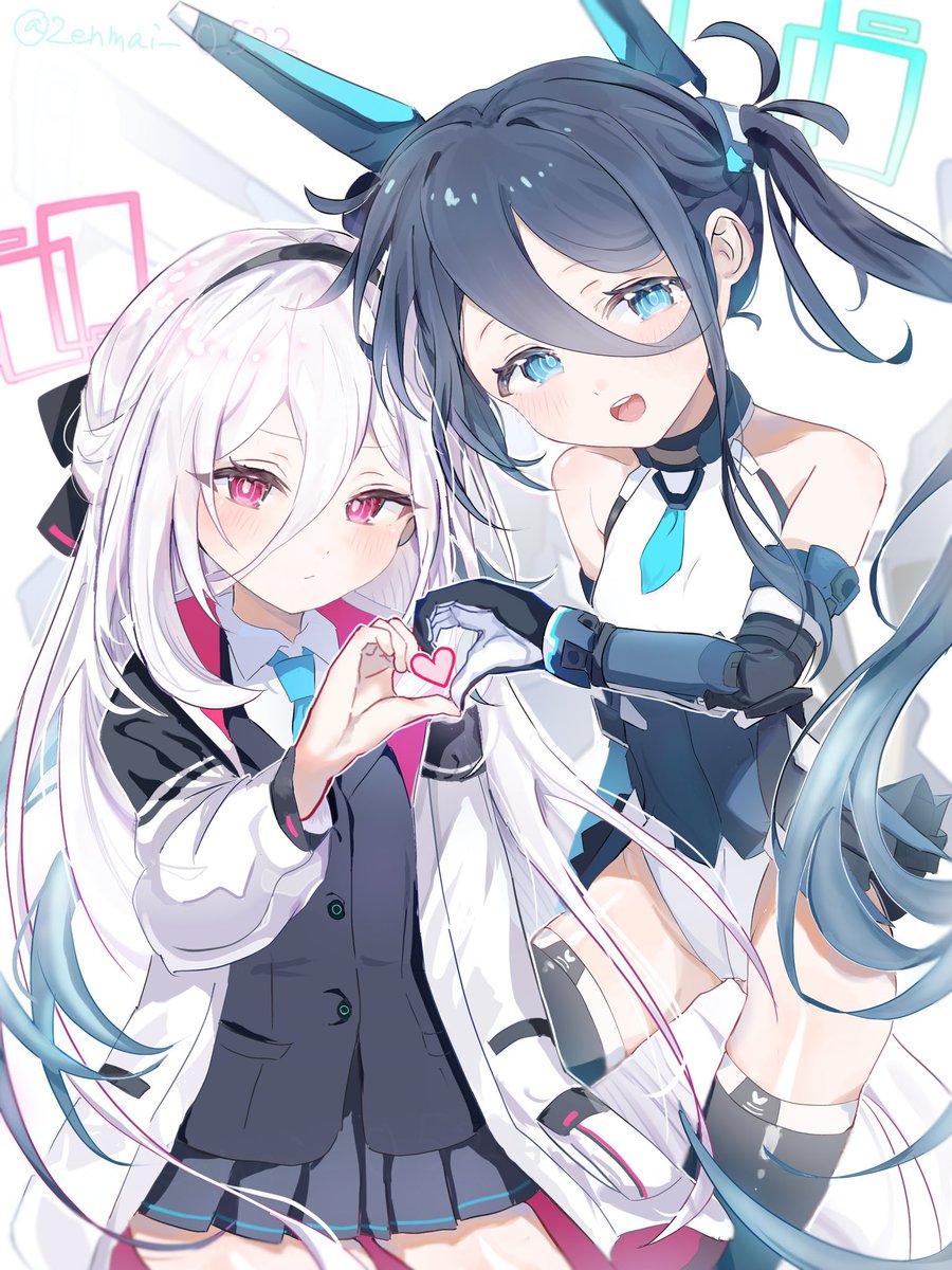 アリスとケイちゃん🩵🩷 #ブルアカ