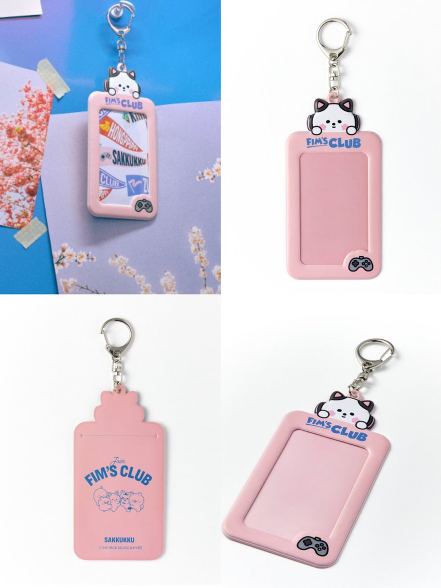 SAKKUKKU ・PLUSH KEYRING ・MINI SILICONE POUCH ・PHOTO CARD HOLDER