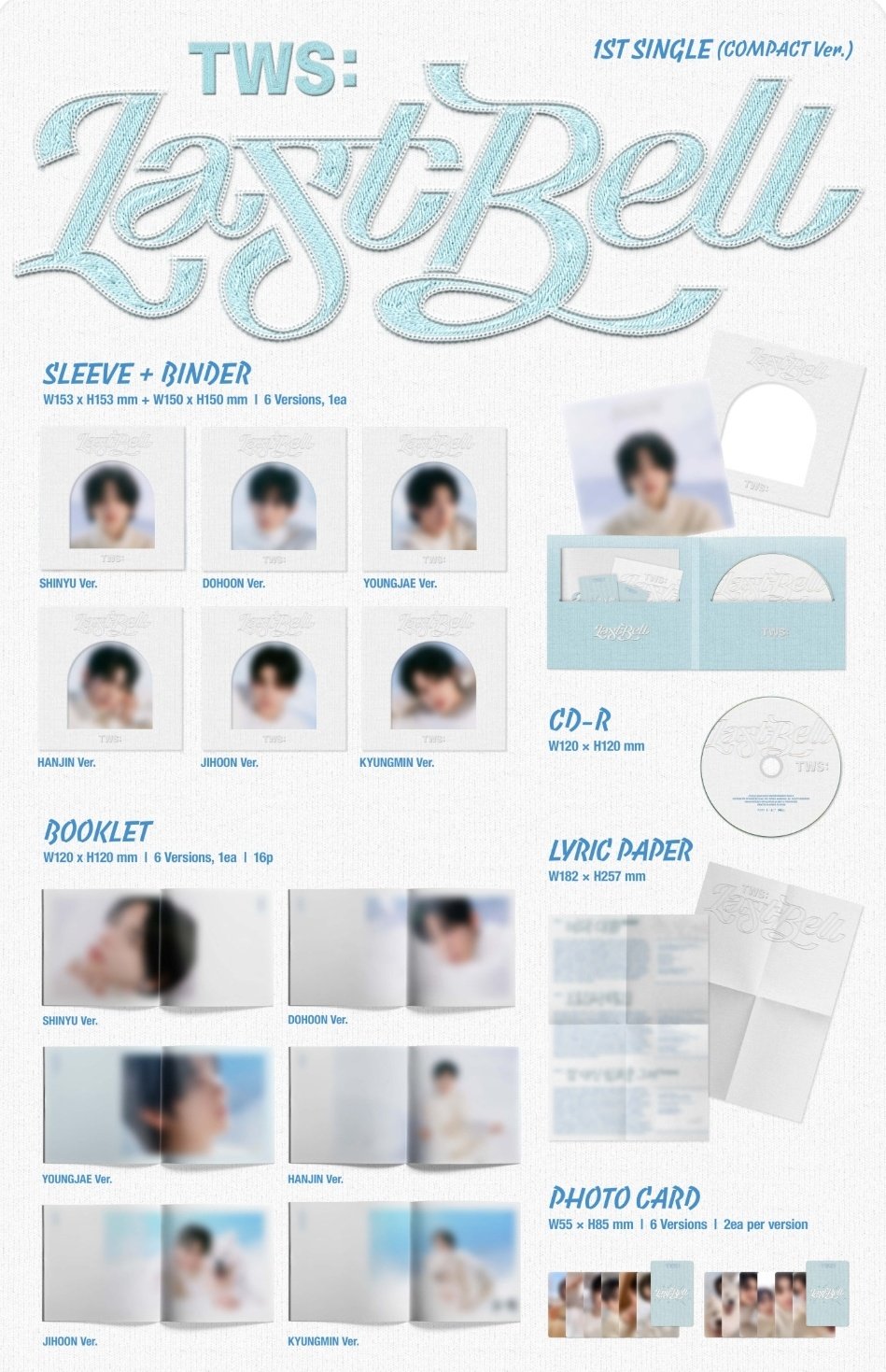 TWS シニュ 来場者限定 特典 tsutaya タワレコトレカ ラキドロ TWS