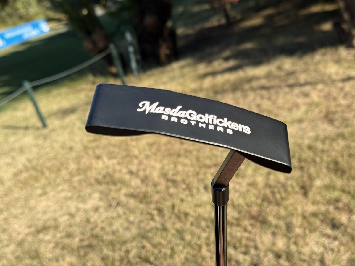 マスダゴルフ『STUDIO-5』のゴルフィッカーズコラボの限定パター。 即