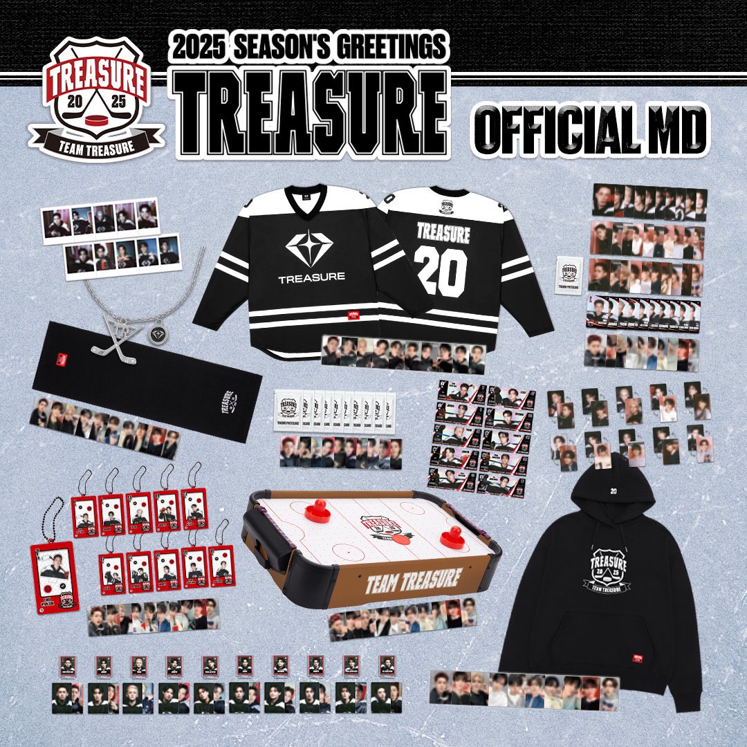TREASURE 2025 SEASON'S GREETINGS🏒💎 シーグリ, MD Qoo10にて予約