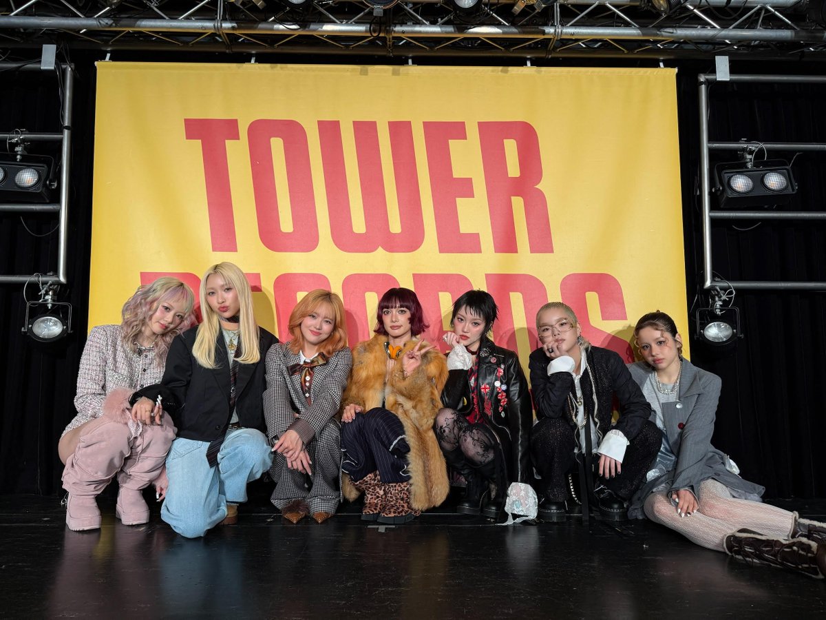 タワ渋XG】 #XG 1st Full Album 'THE CORE – 核' OFFLINE FANSIGN