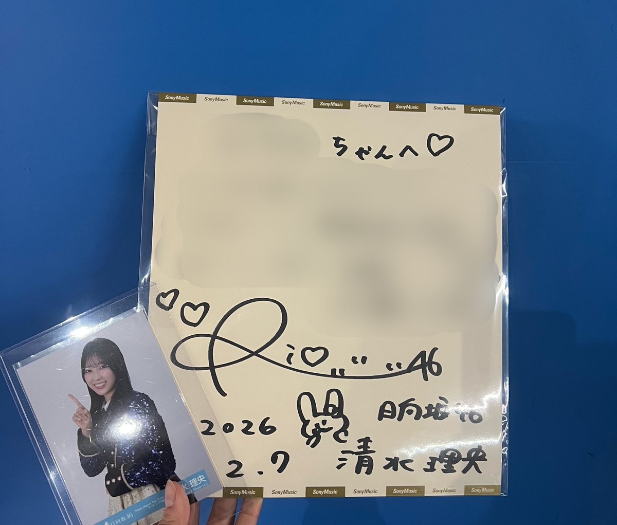 初ミーグリからの横浜での初リアミ＆リアルサイン会✨️ りおちゃんの