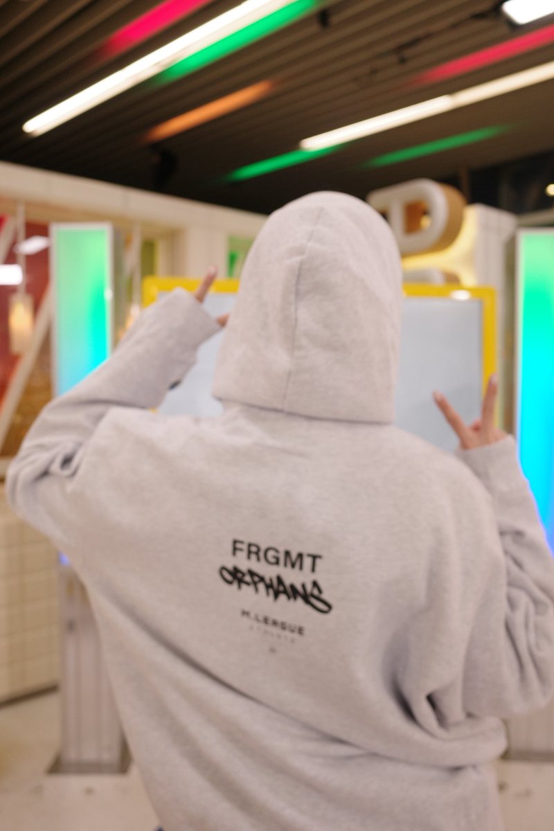 藤原ヒロシさんが主宰する『fragment』とMリーグのコラボパーカー可愛