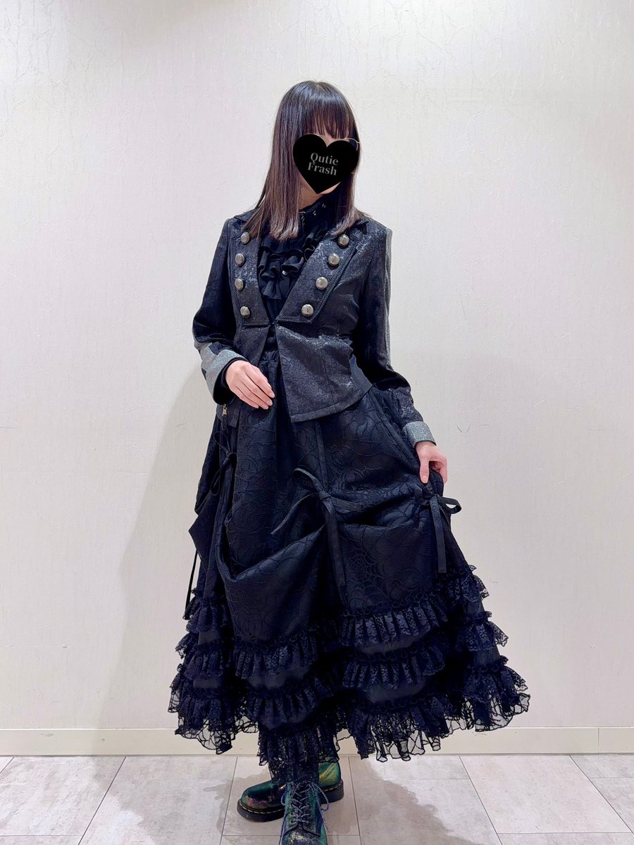 9893-JK ナポレオンジャケット ＊9928-SK 蜘蛛メッシュロンスカ