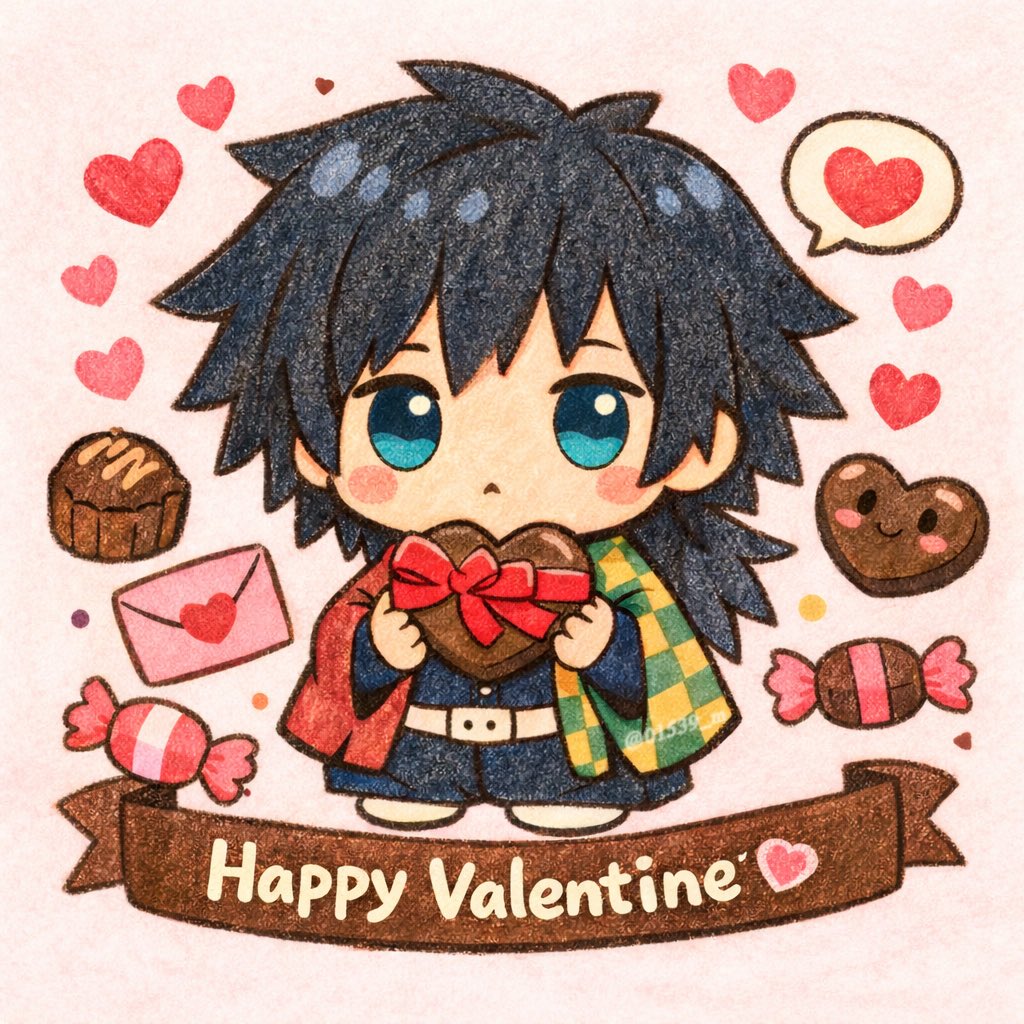 冨岡義勇 #鬼滅 #バレンタインデー #ValentinesDay