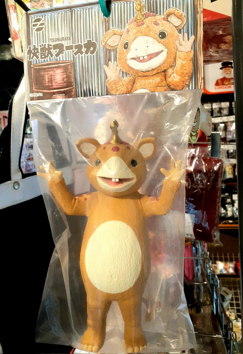 TRACUL製 快獣ブースカのソフビが入荷しました。 なんとも可愛いらしく