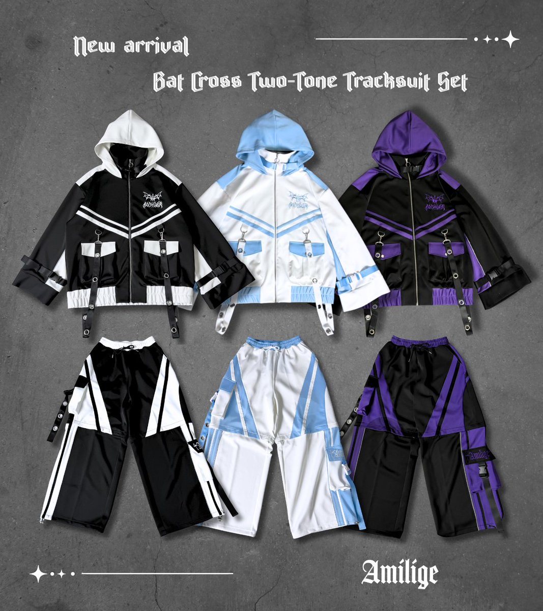 大人気のセットアップから新作登場❗️✨ みんなは何色が好き？？(⃔