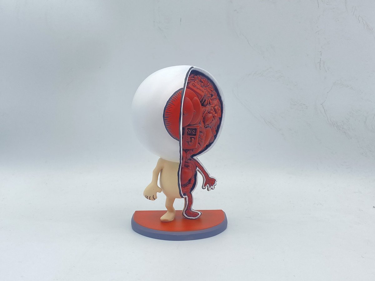 鬼太郎大百科 お父さんのひみつ ガレージキット @ode555 #鬼太郎 #目玉