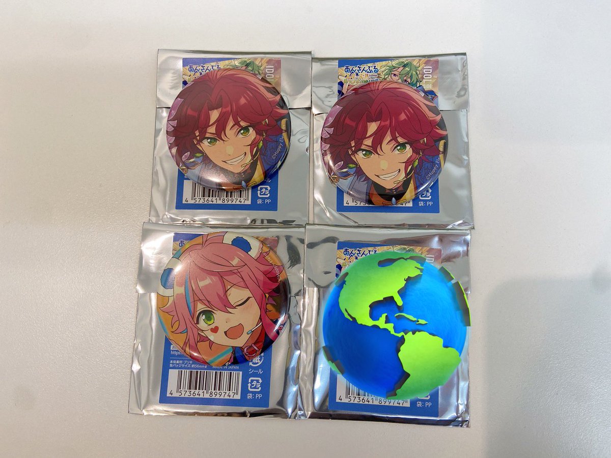 交換 譲渡】あんスタ コレクション缶バッジ コレ缶 idol 譲 真緒2 桃李