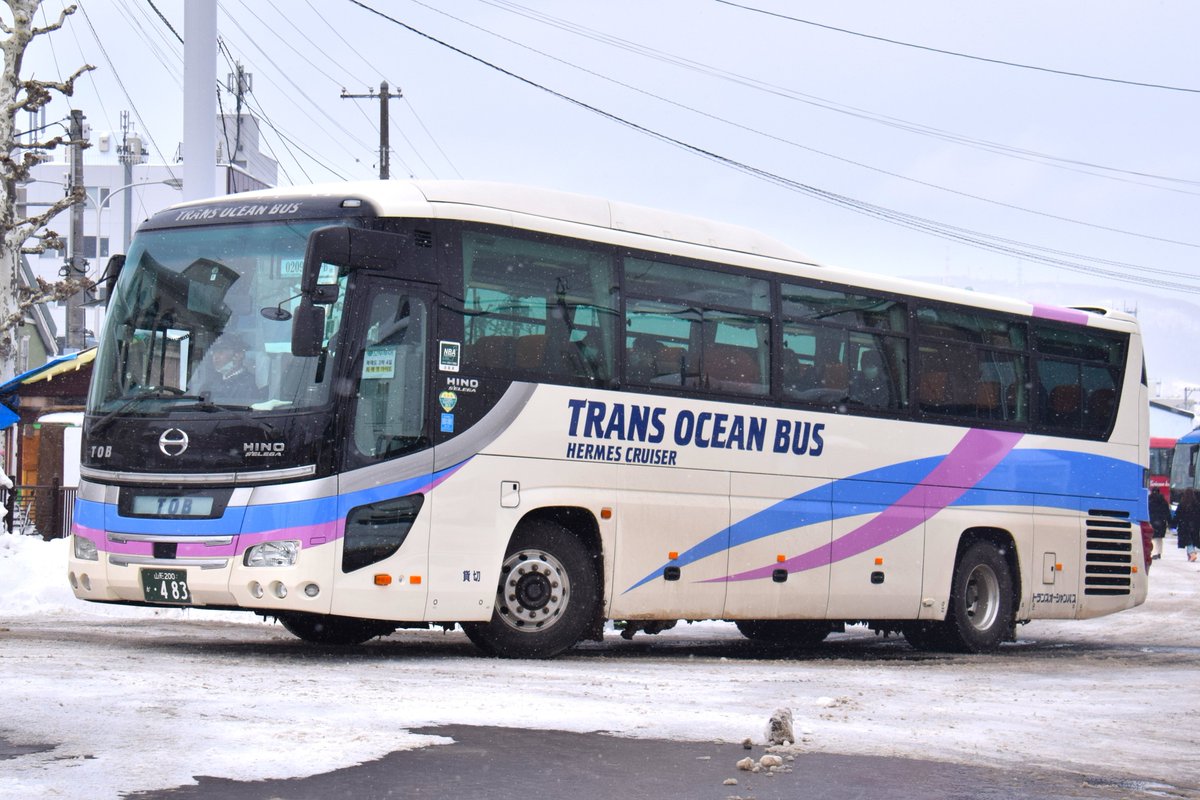 トランスオーシャンバス 日野セレガHD(QTG-) 山形200か・483 自社発注