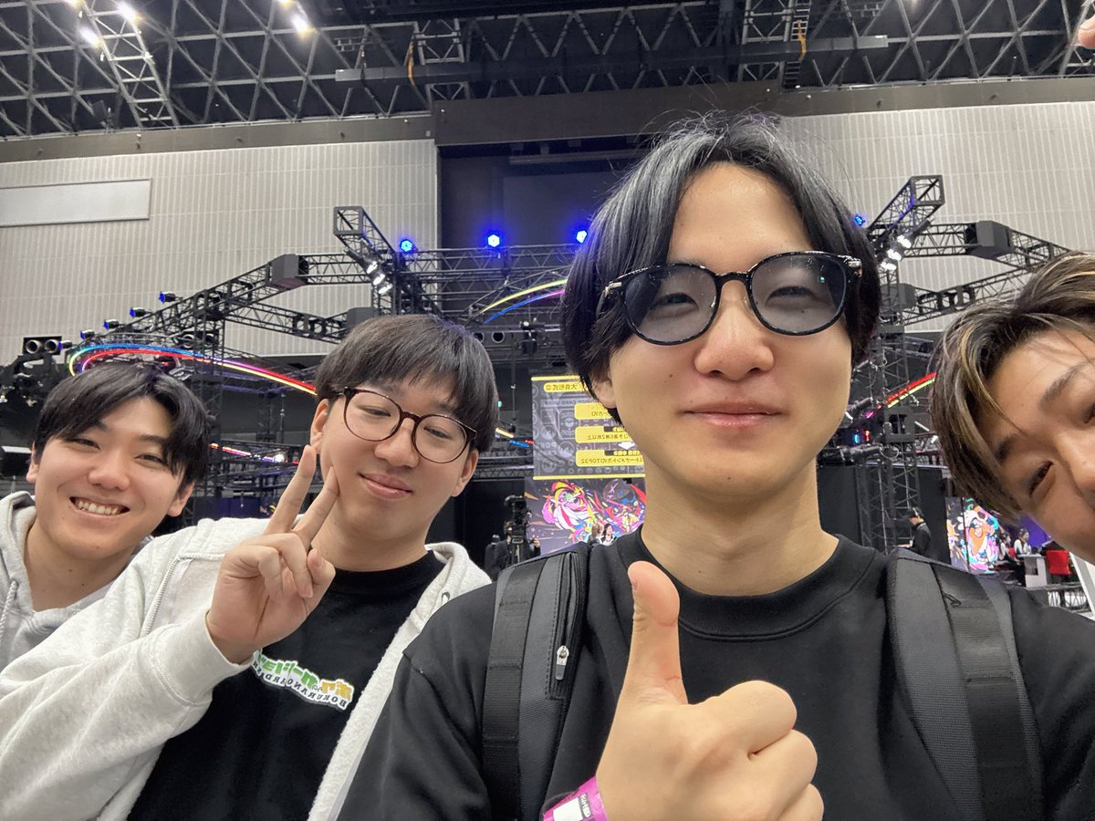 おはようございます！！ 会場着きました！！ 今日は選手じゃないので