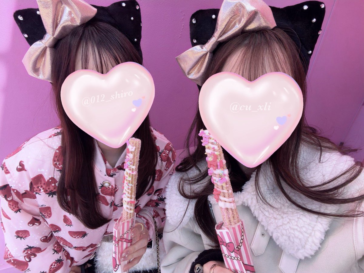 カチューシャ種類すごかったけどこれがしっくり来すぎてお揃いにし