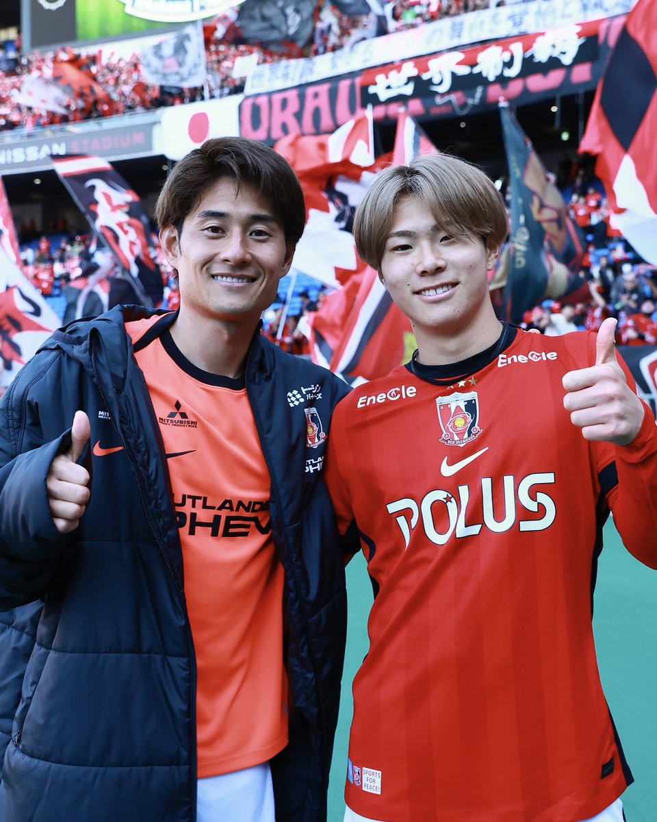 ⚽️＆⚽️ #関根貴大 ＆ #早川隼平 #UrawaRedDiamonds #urawareds