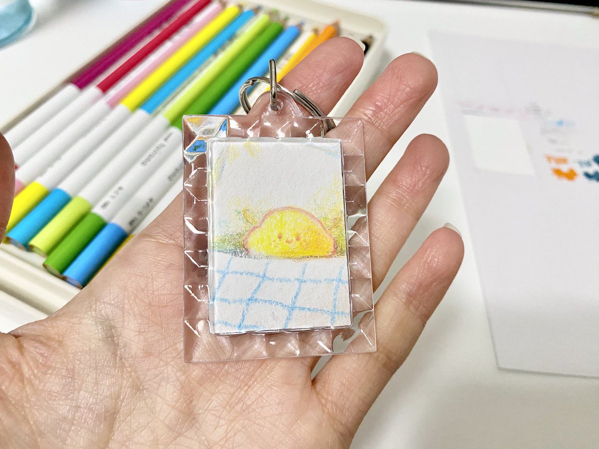最近は原画キーホルダーが作りたくて久しぶりに画材を買い集めてます✒️