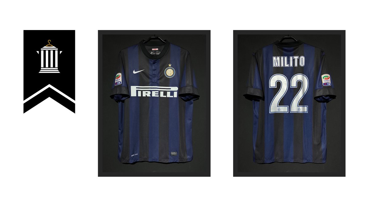 2013/14】 / Inter Milan（H） / No.22 MILITO 本日22日に因みまして